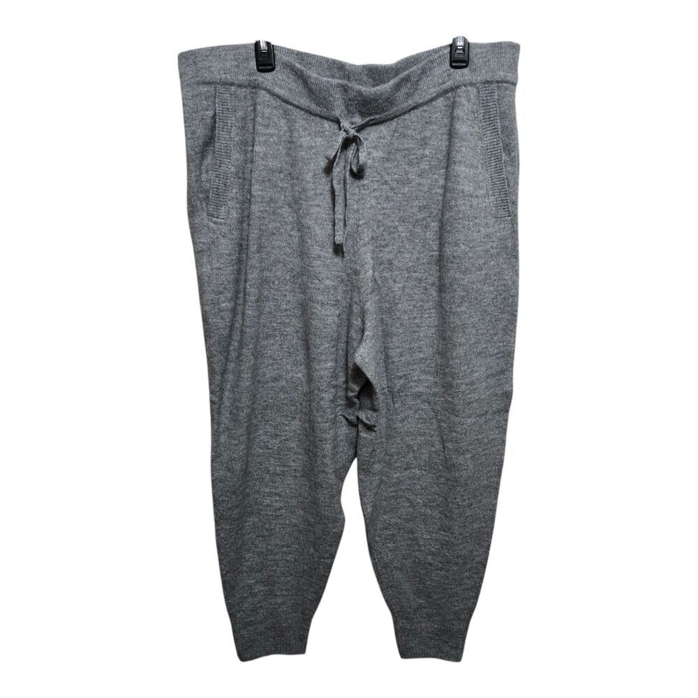 Calia By Carrie Underwood Journey Sweater Jogger Pants Gray Size 1X Pockets NEW